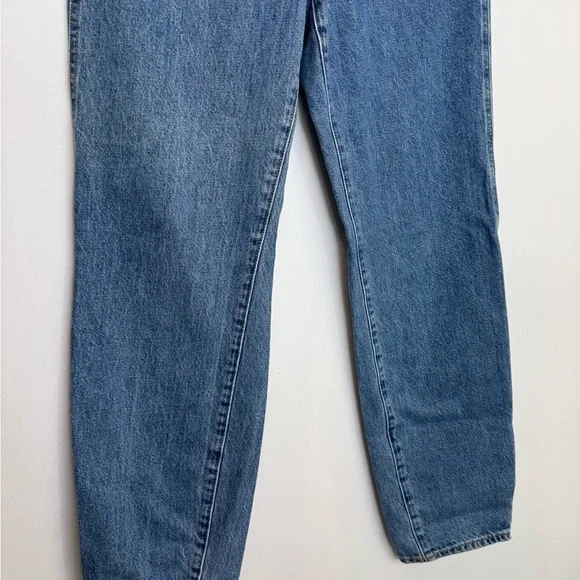 Aritzia Sunday Best Blue Straight Leg Jeans High-Waisted size 25 - Picture 3 of 8